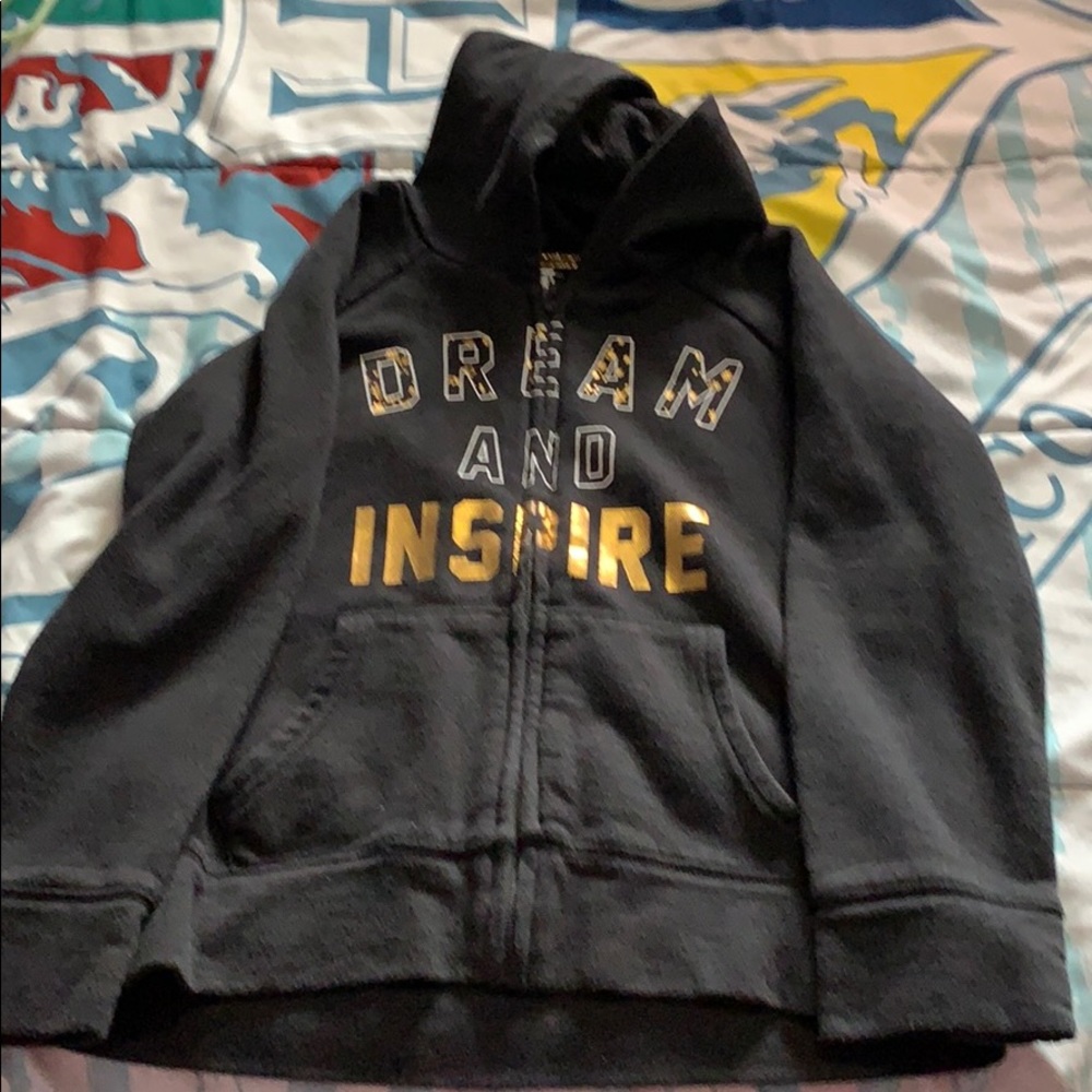 Girls hoodie zipper jacket